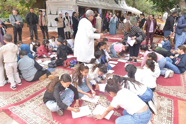 من أجواء زهرية مراكش 2026، الصورة 74
